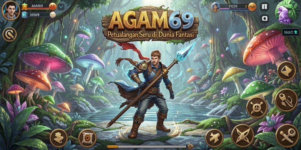 Tampilan menarik dari gameplay <strong>AGAM69</strong> yang penuh warna dan aksi.