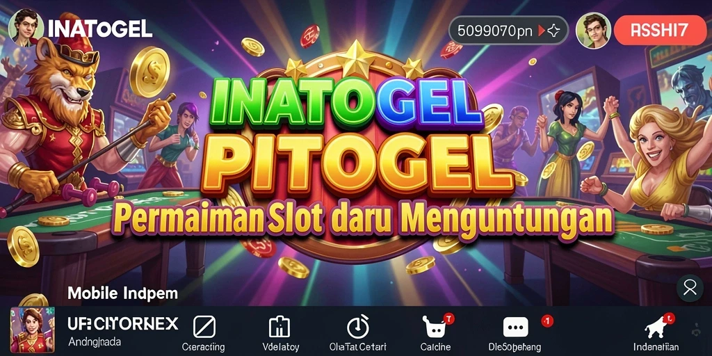 Tampilan gameplay Slot INATOGEL yang mengasyikkan dan berkualitas tinggi.