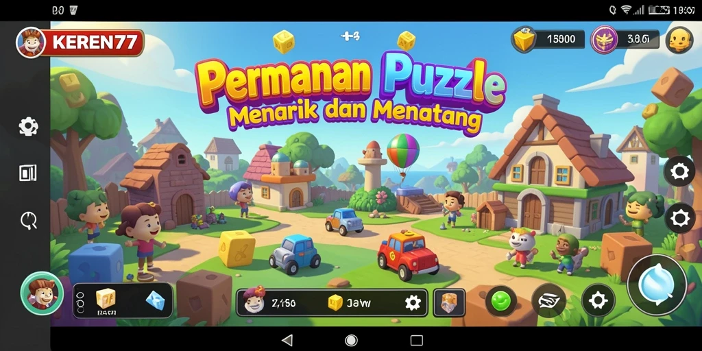 Gameplay menantang dari KEREN77 yang memikat.