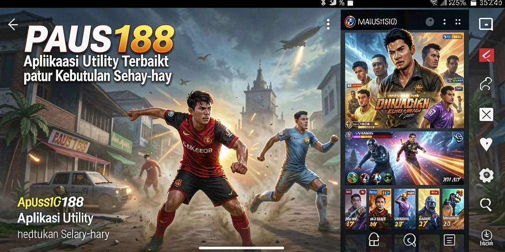 Tampilan fitur utama PAUS188 yang memudahkan semua pengguna.