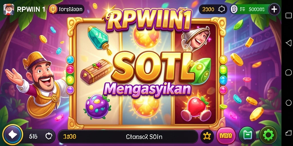 Tampilan menarik dari gameplay Slot RPWIN1 yang seru.