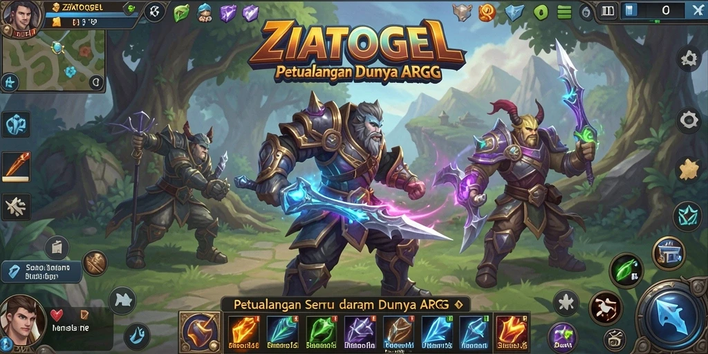 Tampilan permainan ZIATOGEL yang memikat dan dinamis.